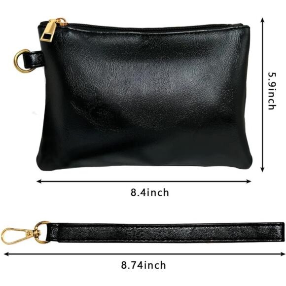 K.E.J. Women Wallet Wristlet Clutch Purses Wristlet Handbags Clutch Bag - Picture 5 of 7